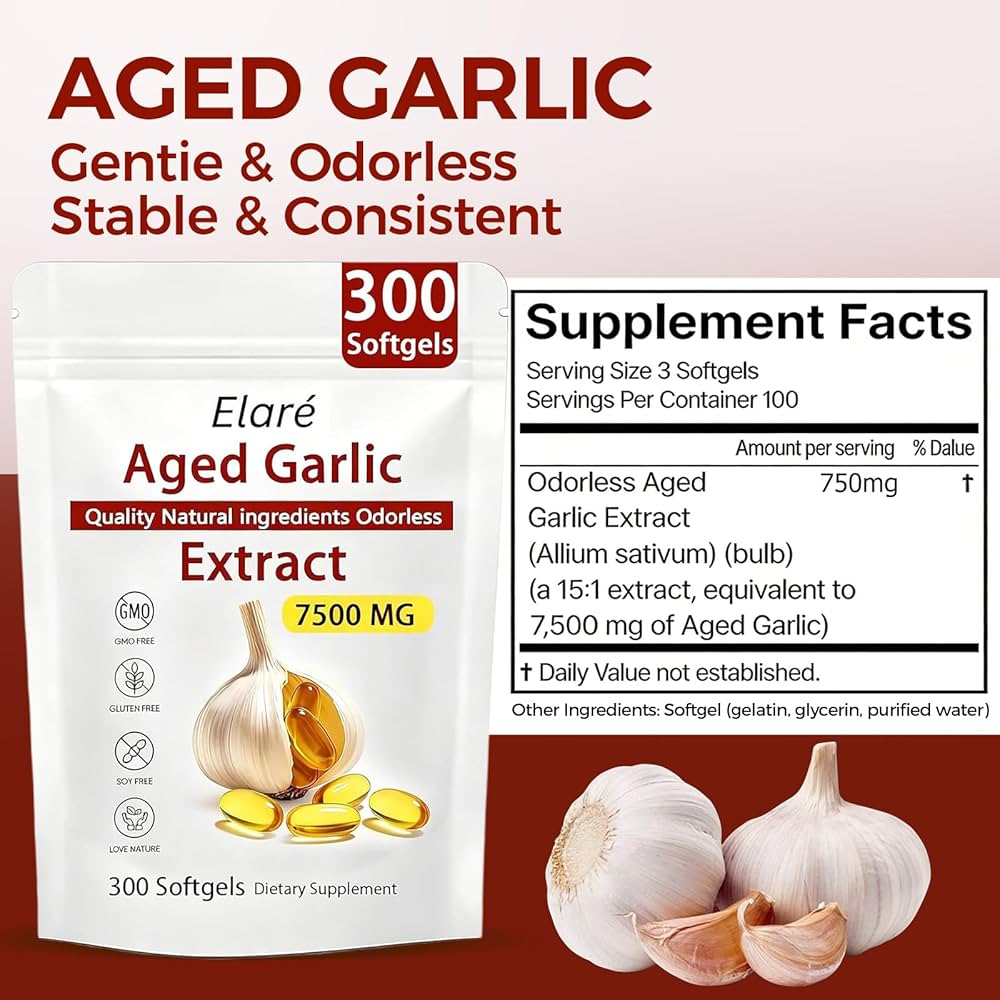 Elare Aged Garlic Extract